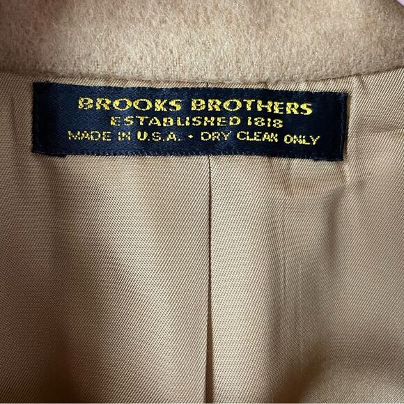 Brooks Brothers Camel Hair Blazer Size 8 - Picture 4 of 11